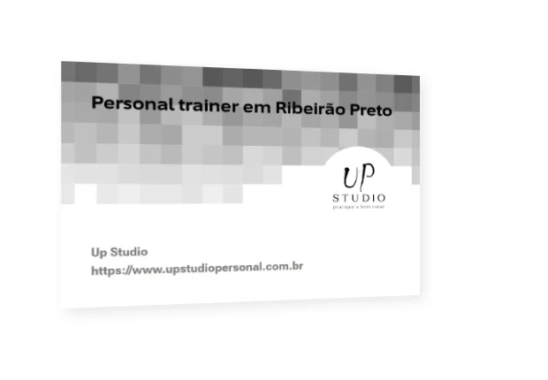 Teaser business card 3D