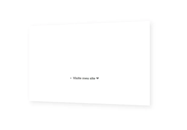 Teaser business card background 3D